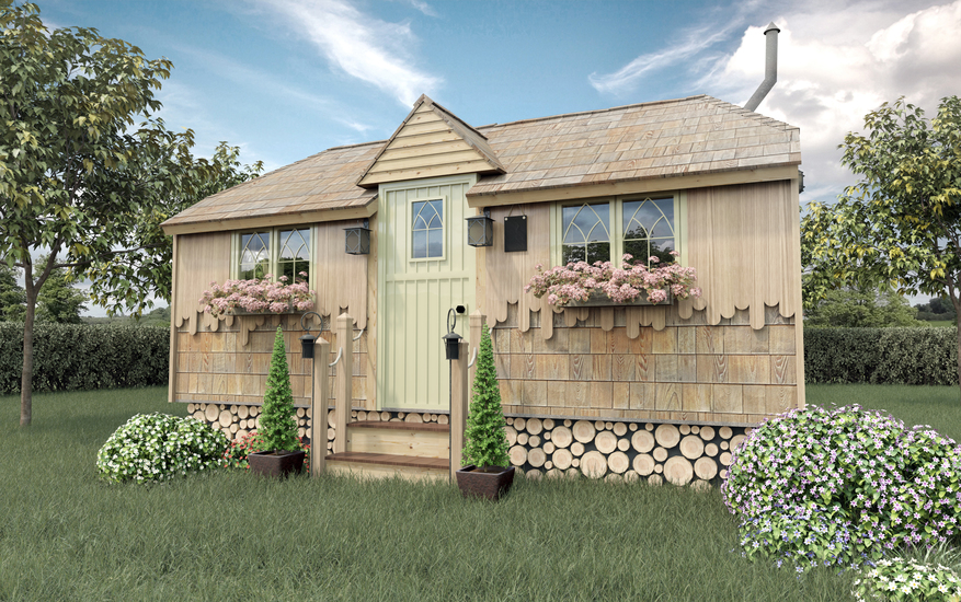 garden annexe for bed and breakfast